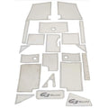 G3 Boat Non-Skid Deck Mats 73346037 - Bay 18 White Gray SeaDek (kit)