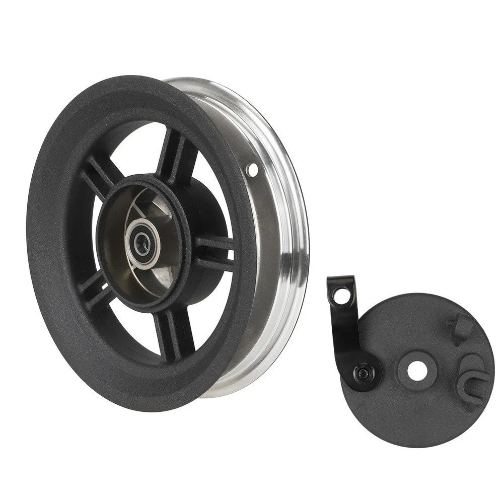 5Plus Compatible Wheel Hub and Drum Brake Cover Set for Scooter Maintenance
