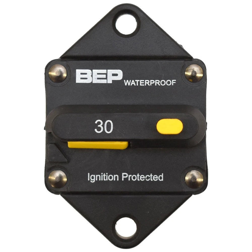 BEP Marine Boat Panel Mount Circuit Breaker - 30 Amp
