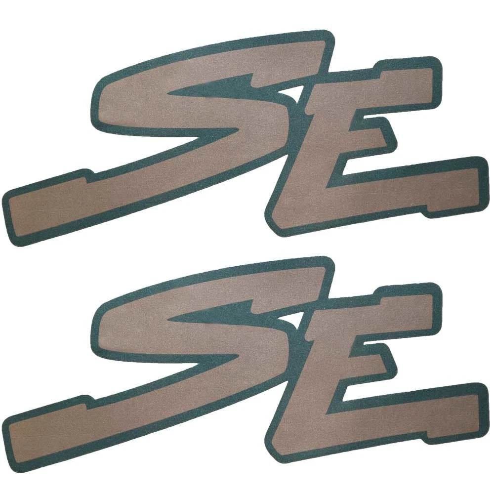 Lund Boat Emblem Decal Sticker 573652 - SE Champagne Green (pair)