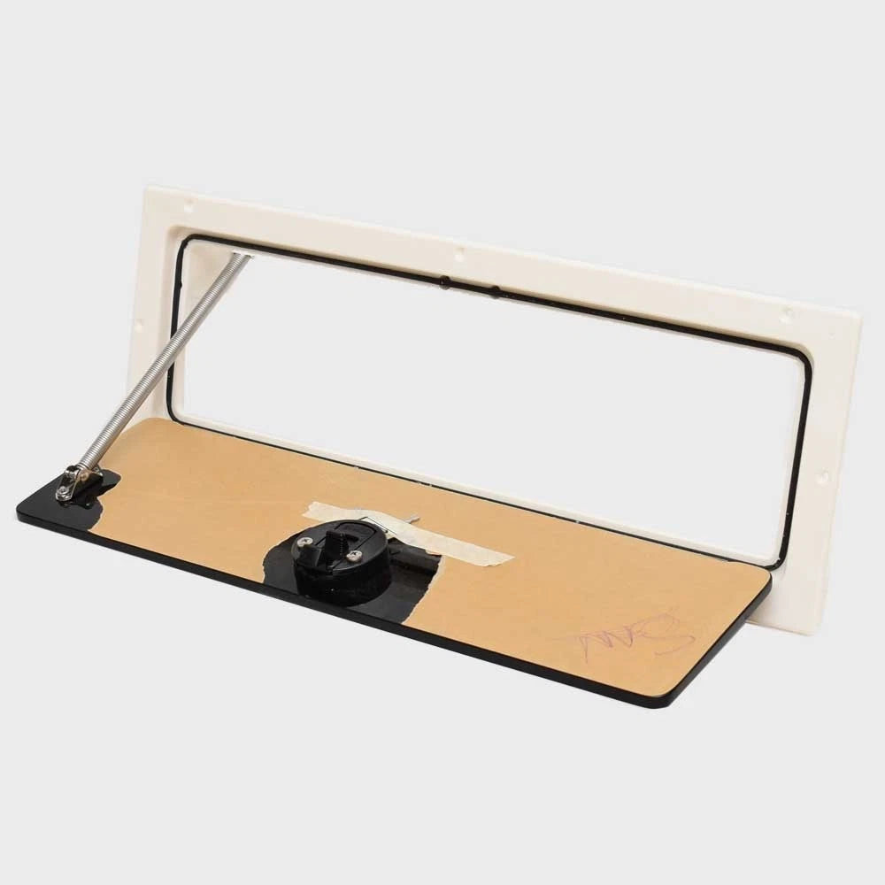 Rinker Boat Electric Box Hatch 7159530 - Off White 21 1/8 X 7 3/4 Inch