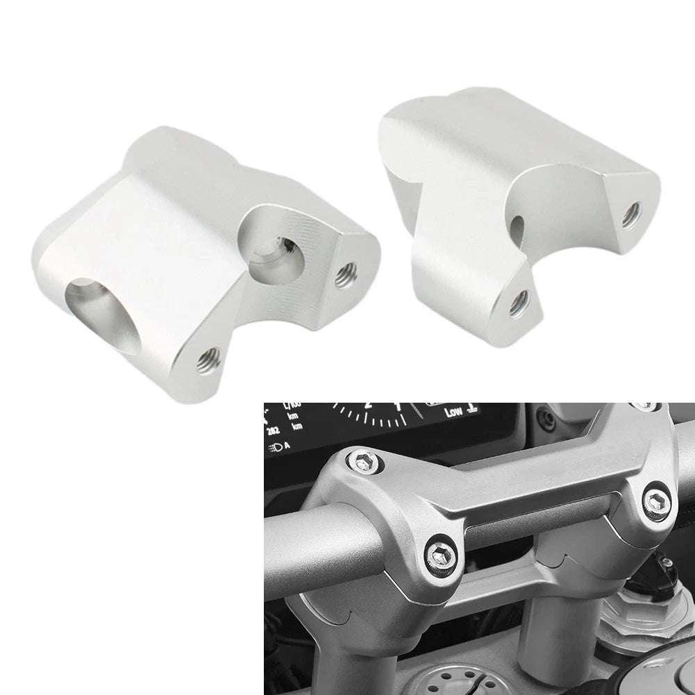 Handlebar Raiser Clamp Mount Adapter for Ducati Multistrada V4 S Rally