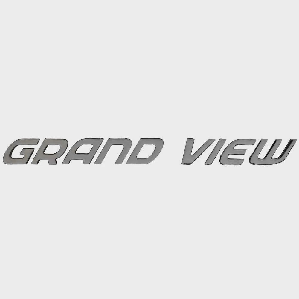 Premier Pontoon Boat Raised Emblem Decal - Grand View Sticker