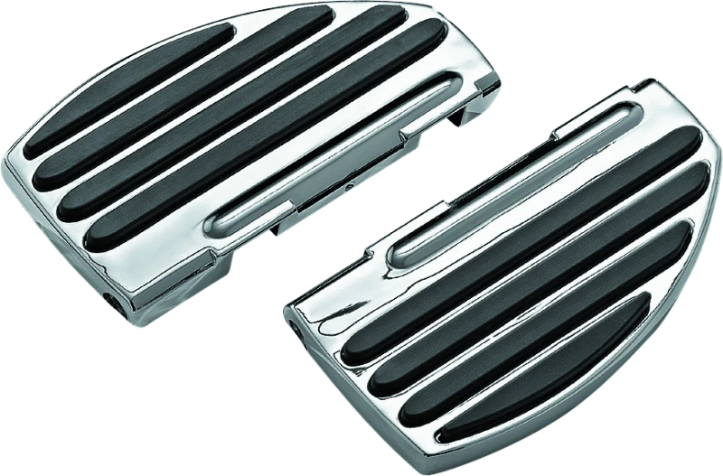 Kuryakyn ISO Passenger Floorboards Chrome for Harley Davidson 2008-2009 FLHR
