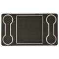 Hurricane Boat Non-Skid Mat 17-2595 - MarineMat Table Black Gray