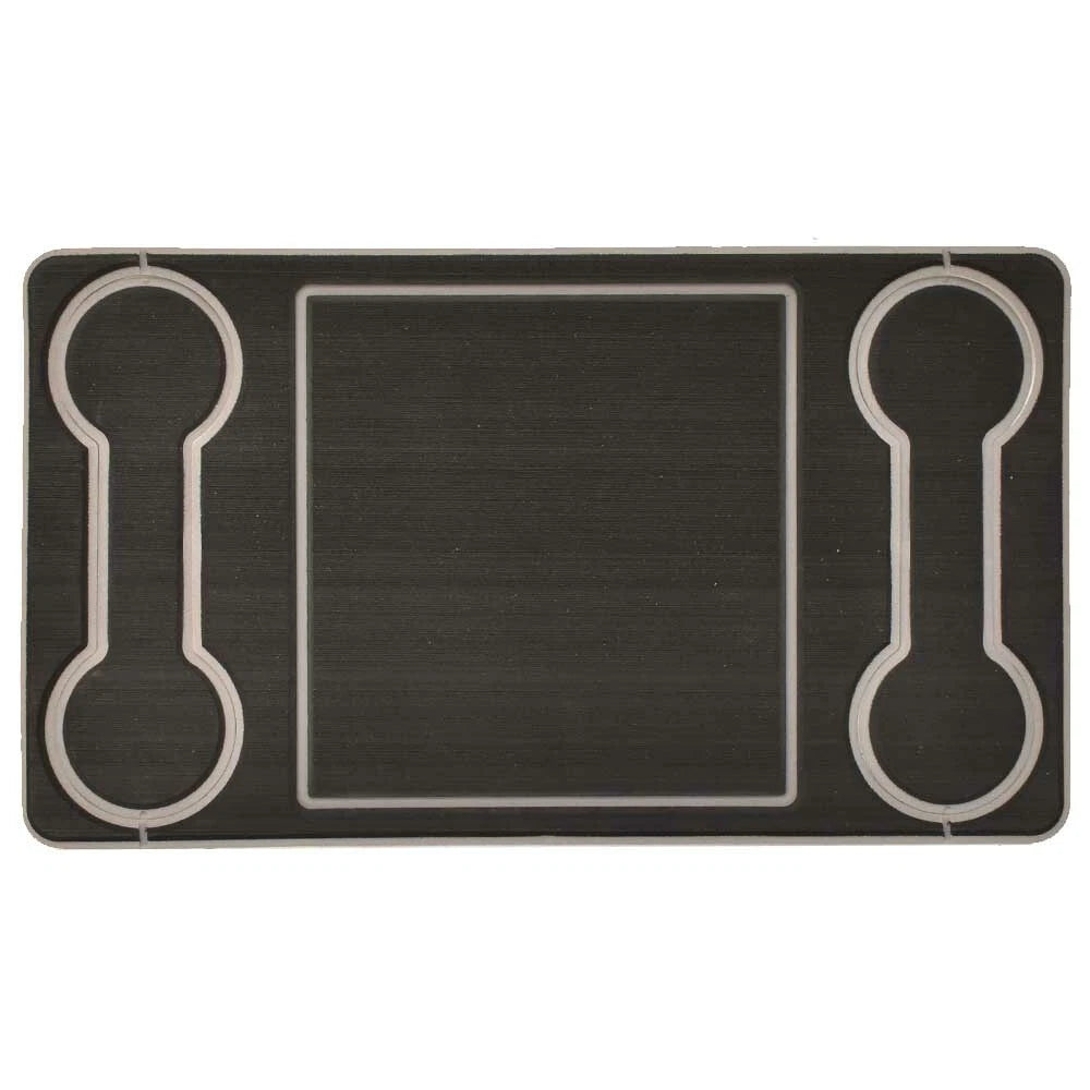 Hurricane Boat Non-Skid Mat 17-2595 - MarineMat Table Black Gray