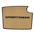 Sportsman Boat Non-Skid Deck Mat - with Logo 15 Inch Saddle - Black