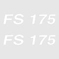 Lowe Boat Logo Decal 1848720 - FS 175 White 6 1/4 X 1 1/4 Inch (pair)