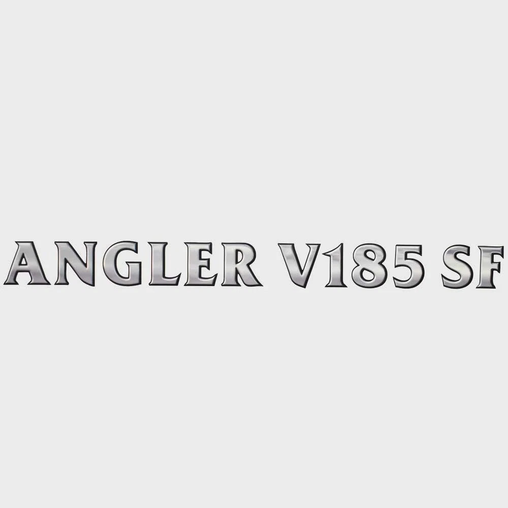 G3 Boat Model Decal Sticker 73405092 - Angler V185 SF Silver Black