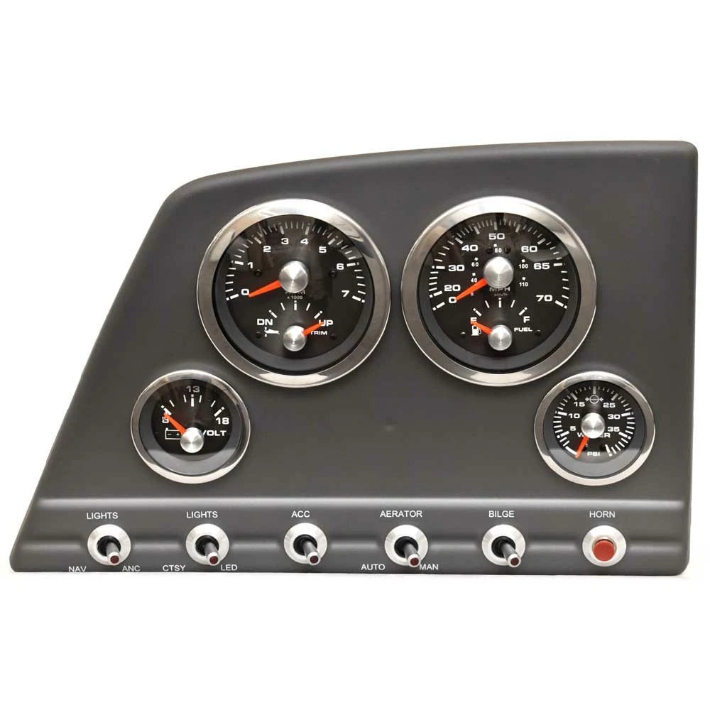 Tahoe Boat Dash Panel 332928 - 2150 CC with VeeThree Gauges Gray 2020