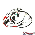 STONEDER Wiring Harness CDI Ignition Switch Set for 125cc-150cc E-Start Pit Bike