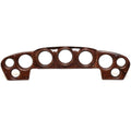 Crownline Boat Blank Gauge Dash Panel 37539 - 330CR Brown Woodgrain