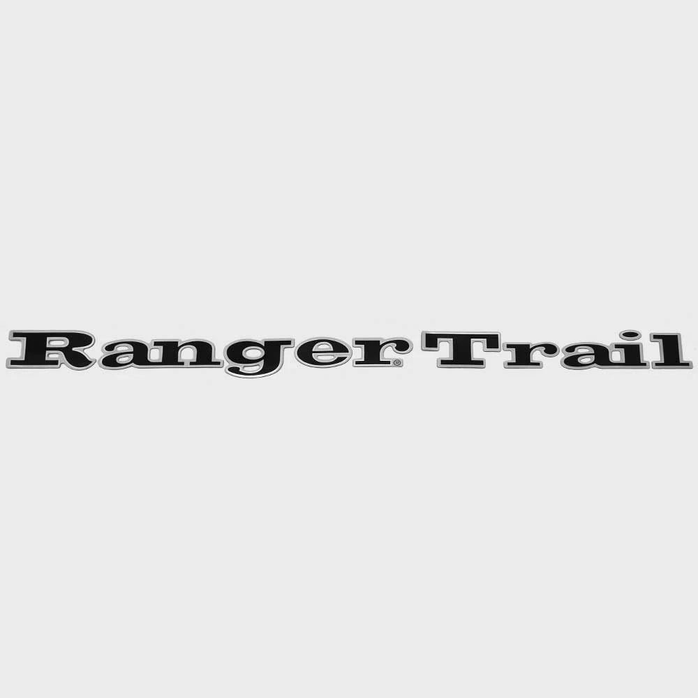 Ranger Boat Trailer Raised Emblem Decal 7604468 - Trail Black