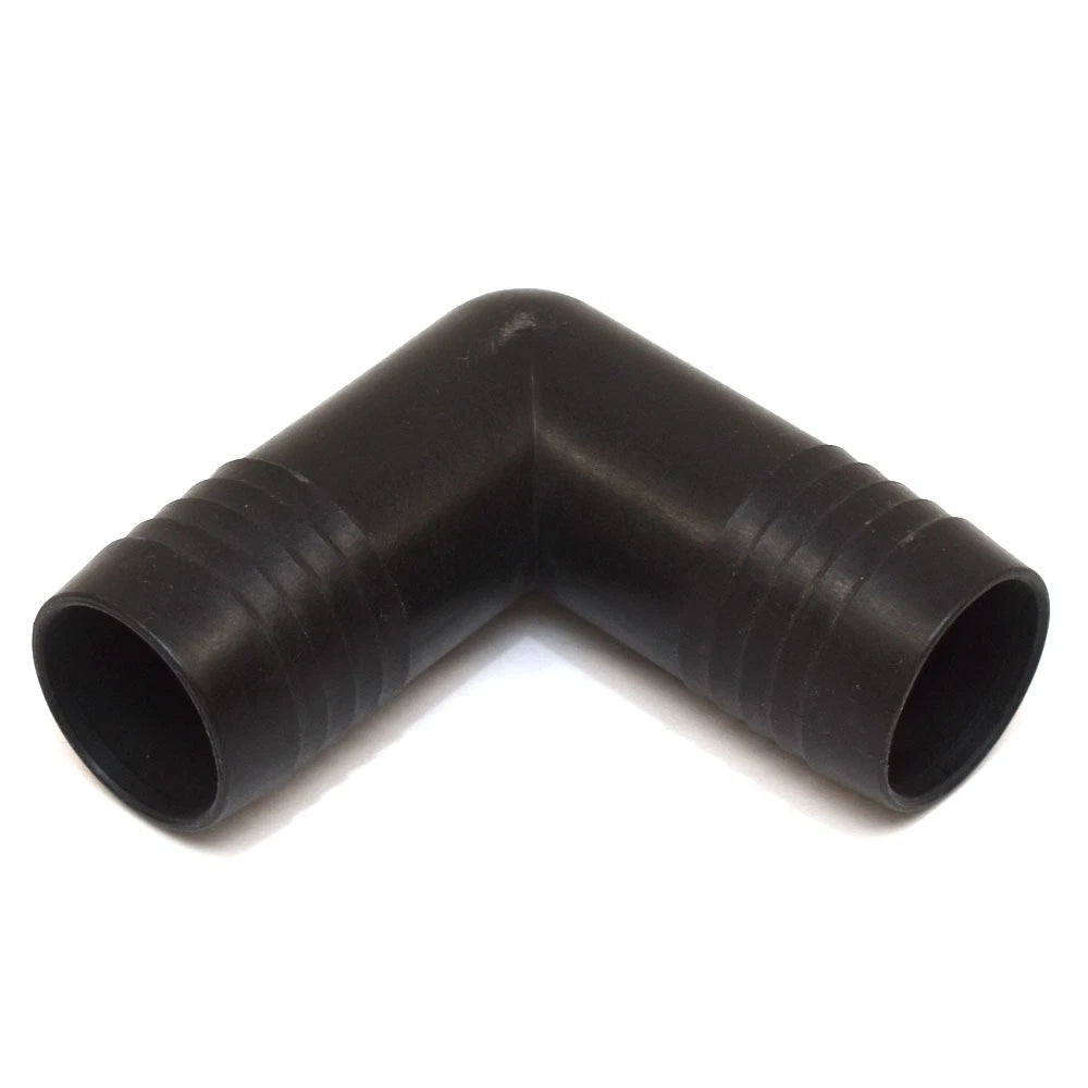 Blue Wave Boat Elbow Fitting 2220-0035 - 90 Degree 1 1/2 Inch Plastic