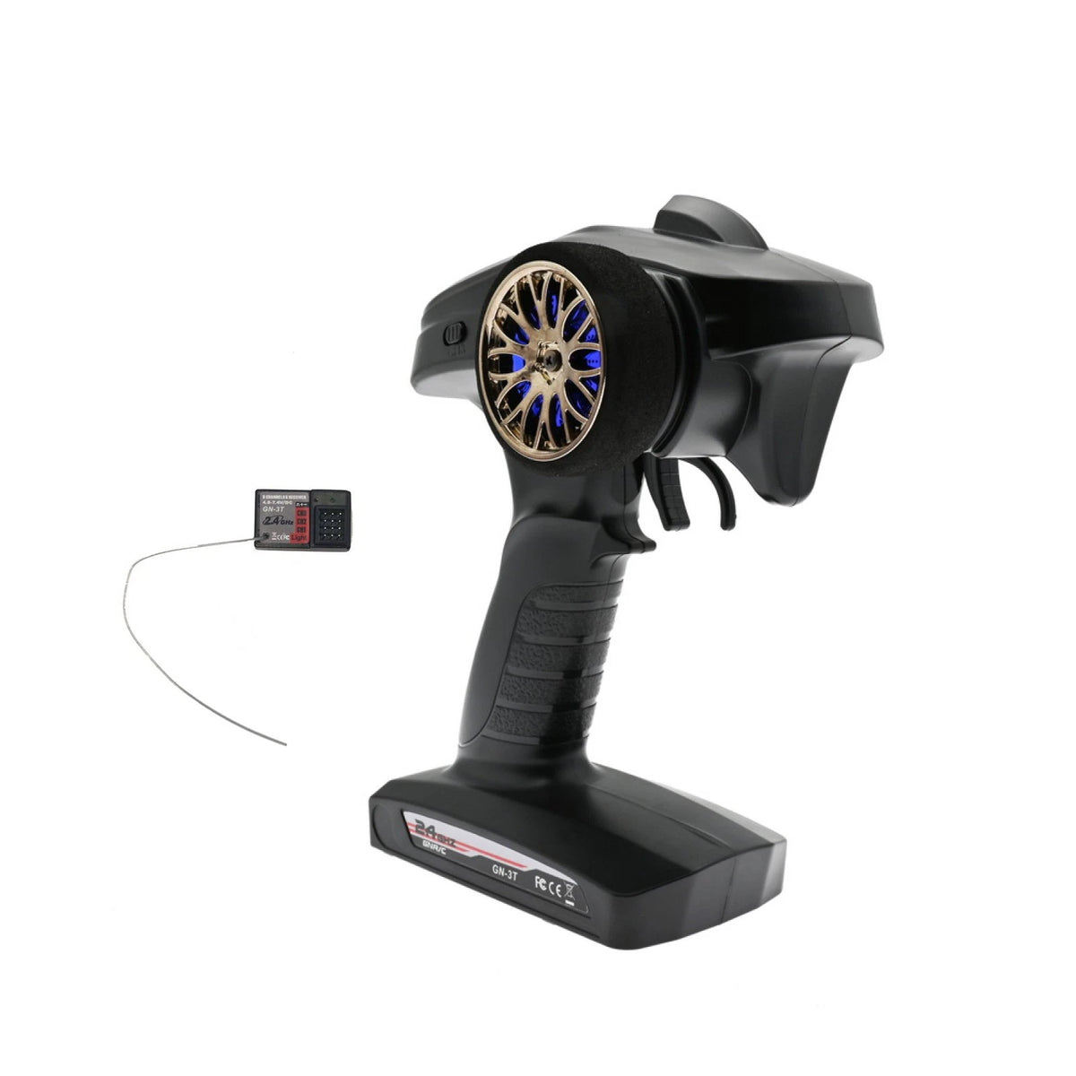 3CH 2.4GHz Remote Control Digital Radio Transmitter + Receiver for RC Car Boat F