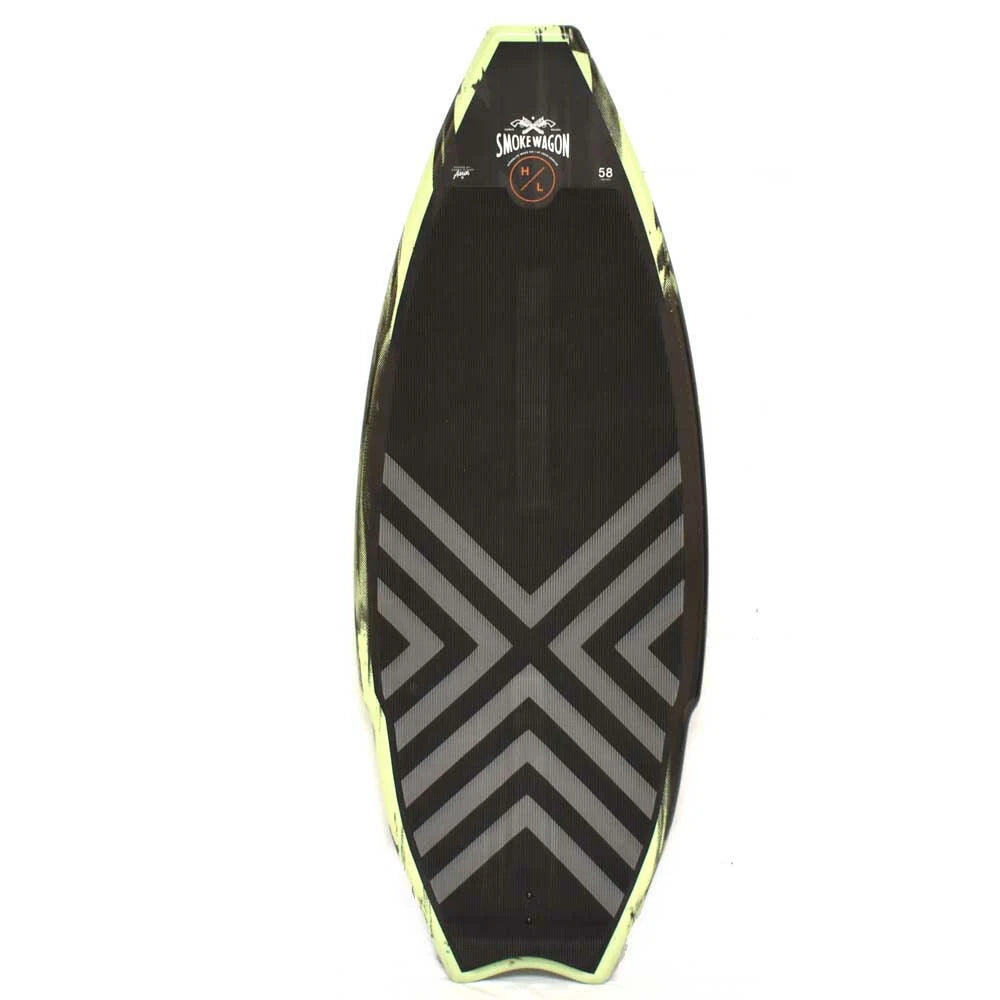 Hyperlite Boat Smoke Wagon Wakesurfer 23400131 - 58 Inch Black Skimmer