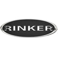 Rinker Boat Raised Emblem Decal 2190231 - 20 1/2 Inch Silver Black
