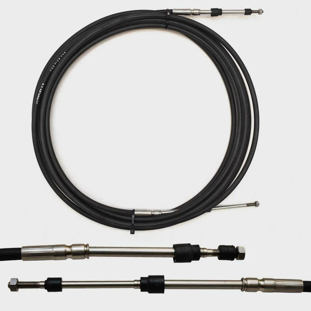 Uflex Boat Throttle Control Cable C22X09 - Push Pull 9 FT