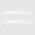 Rinker Boat Brand Decal - 232 Captiva 39 1/4 X 10 3/4 Inch (pair)
