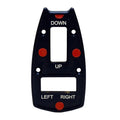 MasterCraft Boat Blank Switch Panel 01-M00559 - 1 5/8 X 3 1/4 Inch