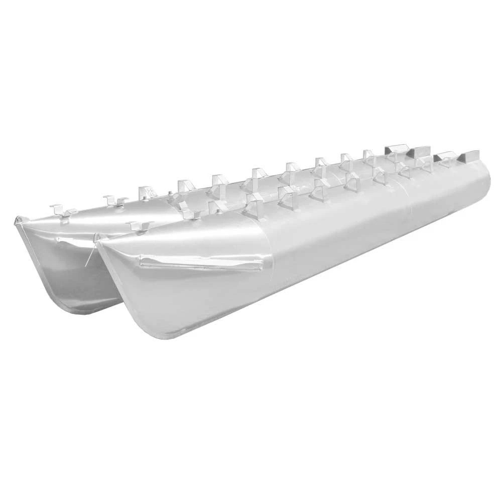 Pontoon Log Boat Float Tubes - 21 FT X 25 Inch with Lifting Strakes (pair)