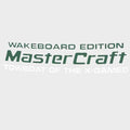 MasterCraft Boat Decal Sticker - Wakeboard Edition X-Games Green White
