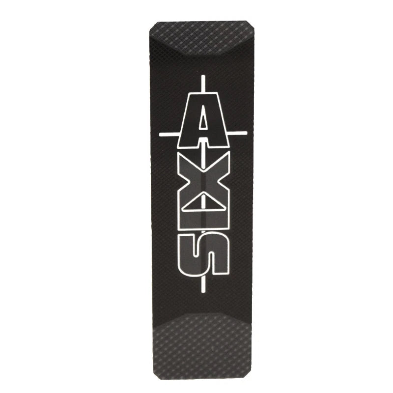 Axis Boat Insert Logo Panel 5411511 - 4 5/8 X 1 1/4 Inch Black White