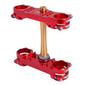 XTRIG Red Triple Clamps ROCS Tech Offset 24mm for Ducati DESMO 450 MX 2025-2026