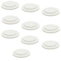 Larson Boat Spin Weld Plug 6108-9394 - 1 7/8 Inch White (set of 10)