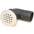 Robalo Boat Drain - Floor Strainer 90 Degree 2 Inch Plastic