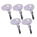 Caterpillar Forklift Starter Ignition Key 12343 Set of 5 Keys Mitsubishi