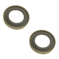 2Pcs Lower Unit Seal for OMC 329922 0329922 Sierra18-2061
