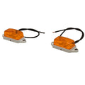 Wesbar Boat Trailer Lights 7435 - Side Marker Amber (pair)