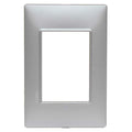 Vimar Boat Light Switch Plate 14653.20 - Plana Silver Matte
