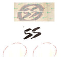 Larson Boat Graphic Decals 8634-1502 - All American SS Red (set of 4)