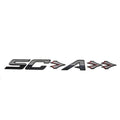 Supra Boat Raised Decal - SCA 24 1/2 Inch Chromax Sticker