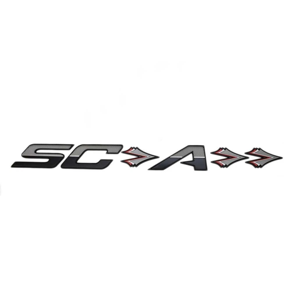 Supra Boat Raised Decal - SCA 24 1/2 Inch Chromax Sticker