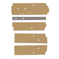 CR52PO Sailcloth Tan Cab Post Kit Fits John Deere 2355 2555 2755 +