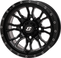 Sedona Fusion Wheel 12x7 +10mm Offset 4/110 Gloss Black for ATV/UTV