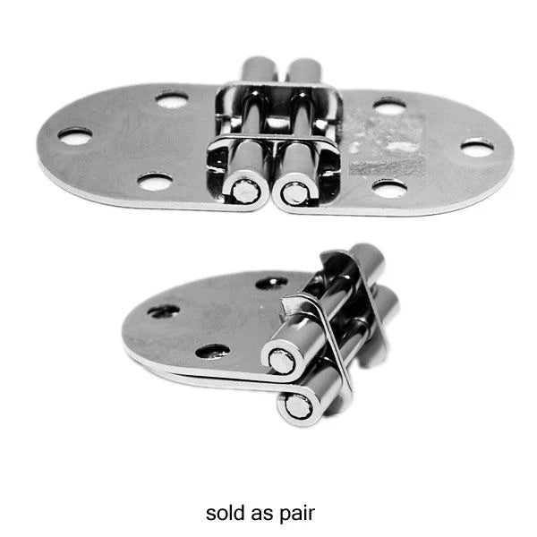 Gemlux Stainless Steel 3 X 1 5/8 Inch Boat Hinge (pair)