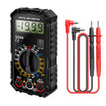 Digital Multimeter with Probes for AC DC Voltage Current Resistance Measurement