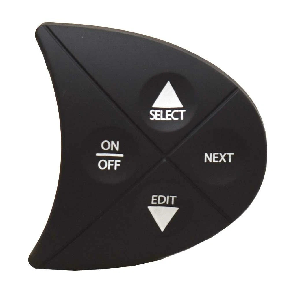 Supra Boat Display Control Pad 91YY6210-2B - Vinyl 5-Pin 4-Button