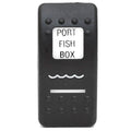 Carling Boat Rocker Switch Cover - Port Fish Box Actuator Lighted