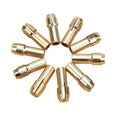 10Pcs 0.5-3.2mm Collet Nut Kit Quick Change Tools Part Power Rotary for Dremel