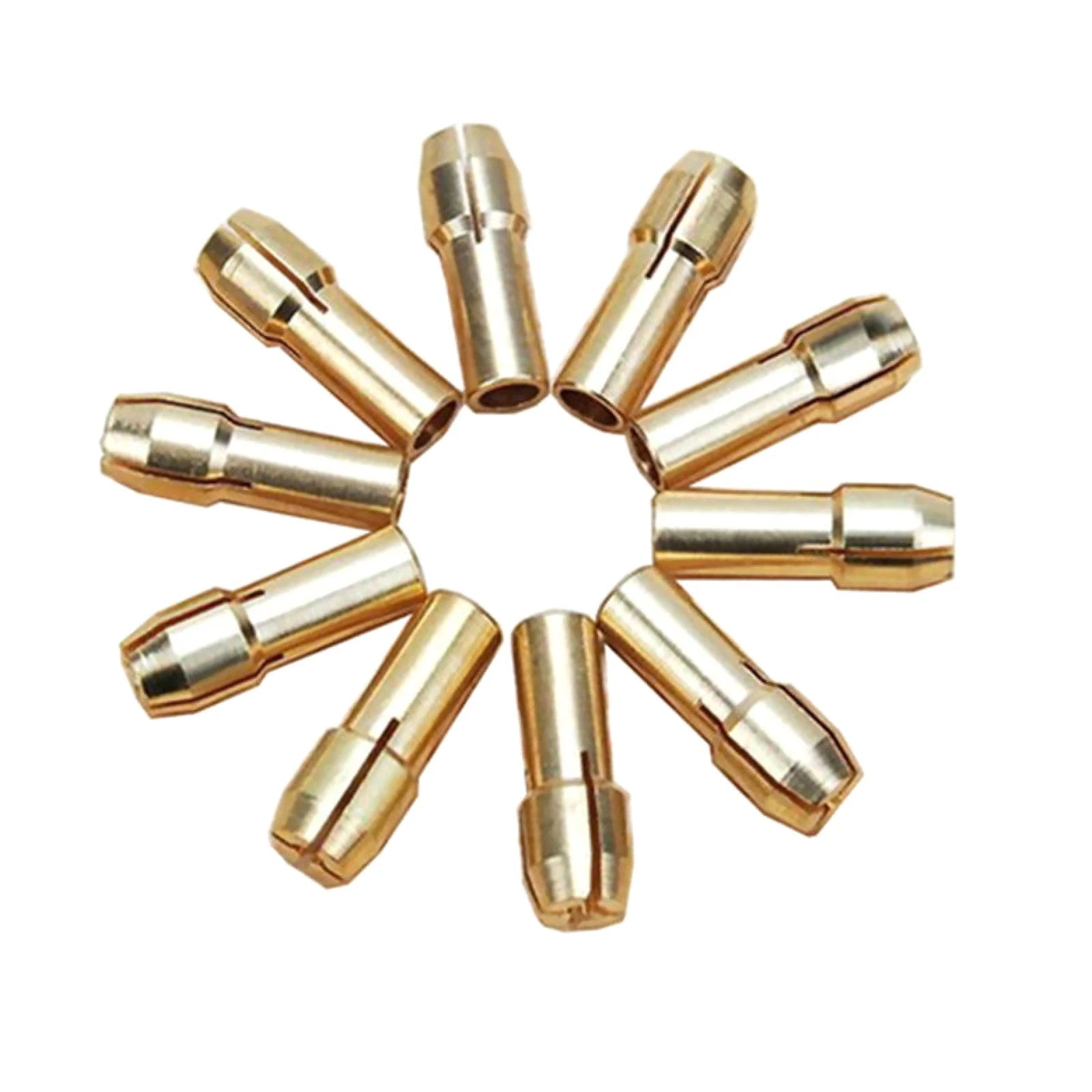 10Pcs 0.5-3.2mm Collet Nut Kit Quick Change Tools Part Power Rotary for Dremel