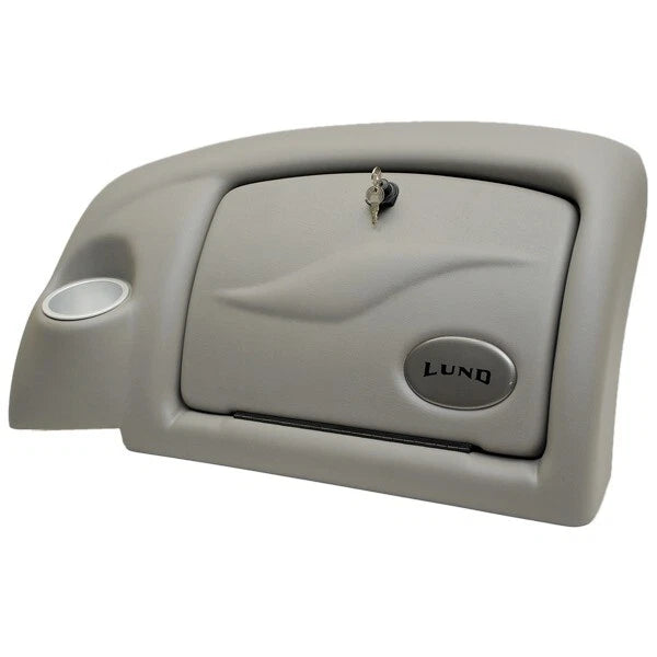 Lund Boat Glove Box Panel 1985255 - Tyee 28 1/2 X 5 1/4 Inch Gray