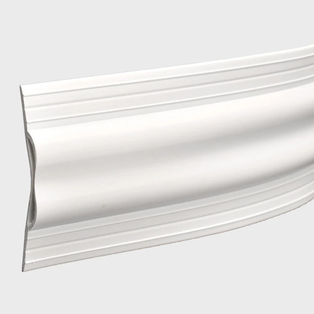 Dockmate Boat Pier Dock Universal Edging DE1010O - White 5 Inch X 20 FT