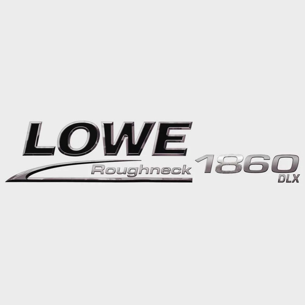 Lowe Boat Emblem Decal 2240973 - Sticker 1860 DLX Roughneck 30 Inch