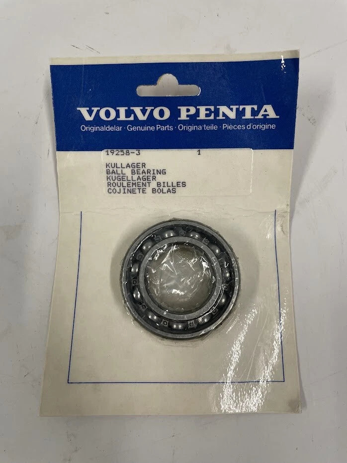 Volvo Penta OEM Genuine Ball Bearing Part# 19258-3