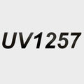 Lowe Boat Decal 2153916 - UV1257 Black 10 5/8 X 2 1/8 Inch